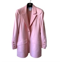 Chanel 97P Barbie Pink Blazer Jacket 38