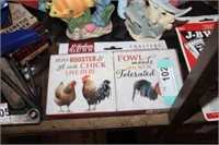 ROOSTER COASTERS