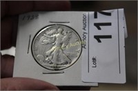 1938 SILVER WALKING LIBERTY HALF DOLLAR