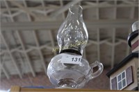 OIL LAMP WITH CHIMNEY