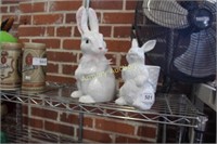 CERAMIC RABBITS