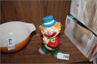 CERAMIC CLOWN BANK