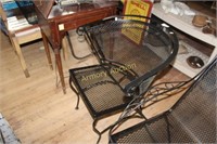 WROUGHT IRON PATIO CHAIR