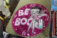 BETTY BOOP CLOCK FACE