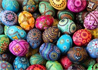 HUADADA Puzzles for Adults 1000 Piece-Easter Egg-
