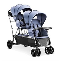 Joovy Big Caboose Triple Stroller with Rear Bench