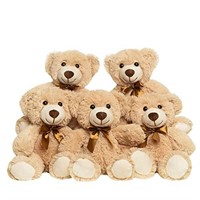 Quaakssi Teddy Bears Bulk 5 Packs Teddy Bear Stuf