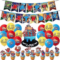 Dogs Man Birthday Party Decorations, Games Dog Th