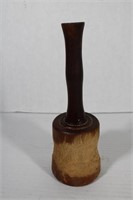 Vintage Wood Hand Pestle some ware and tear 10"