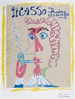 Picasso DESSINS PIPE SMOKER Limited Edition Giclee