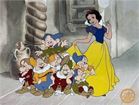 DISNEY SNOW WHITE & THE SEVEN DWARFS Sericel