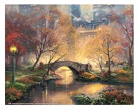 Central Park in the Fall by Thomas Kinkade