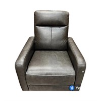 Gilman Creek Brown Leather Power Reclining Chair