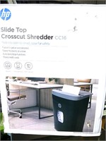 Slide Top Crosscut Shredder (pre-owned)
