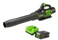 Greenworks Pro 80v Blower with Battery & Charger