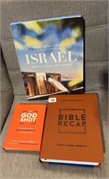 BOOK LOT: ISRAEL AND GOD SHOT