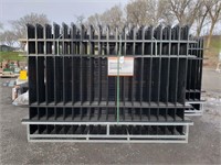 Galvanized Steel Fence Panels
