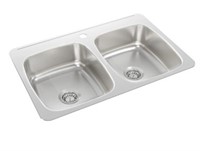 Wessan Novato Stainless Steel Sink - 33” W