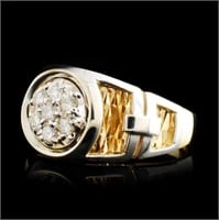 0.56ctw Diamond Ring in 14K Gold