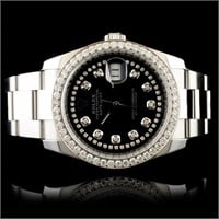 1.35ct Diamond Rolex DateJust 36MM Watch