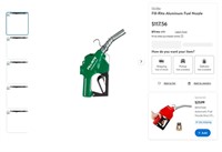 C6115  Fill-Rite Aluminum Fuel Nozzle