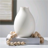 Sullivans White Ceramic Flower Vase