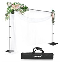 Emart Backdrop Stand 8.5x10ft with Heavy Duty Flat