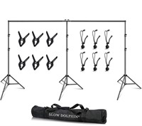 EMART 10 x 12ft (H X W) Photo Backdrop Stand Kit,