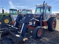 Case 2090 with Allied 794 loader, bucket&grapple
