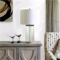 NATURAL KENDALL GLASS TABLE LAMP