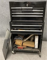 Two-Piece Tool Chest with Tools