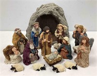 Vintage Jane McKenna Nativity Set