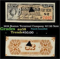 1938 Boston Terminal Company $17.50 Note Grades Ch