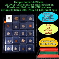 Unique Father & 2 Sons US ONLY Collection,The kids