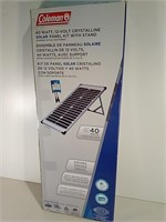 Coleman 40w Solar Panel Kit W/ Stand