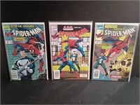 Punisher/Spider-Man Comics #32-34 Marvel