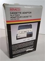 Unused Kraco Cassette Adaptor For 8-Track