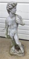 Concrete Statue of Male