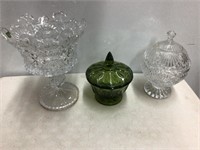 Crystal Candy Dishes, (1) Is Shannon