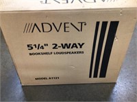 Advent Bookshelf Speakers in Box