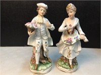 Ceramic Figurines of Man and Woman