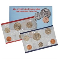 1994 United States Proof Set, 5 Coins Inside!