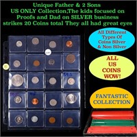 Unique Father & 2 Sons US ONLY Collection,The kids