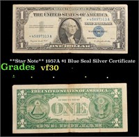 **Star Note** 1957A $1 Blue Seal Silver Certificat