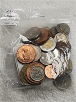 Bag of 50 World Coins