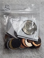 Bag of 50 World Coins