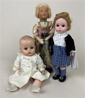 Rubber Baby, MA Doll & Hard Plastic Doll