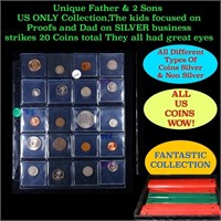 Unique Father & 2 Sons US ONLY Collection,The kids