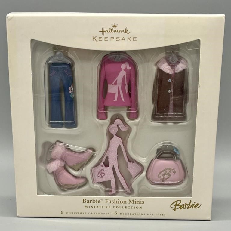 Barbie Fashion Minis Ornaments Hallmark 2006