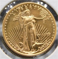 1999 1/10 oz. $5 Gold Piece.